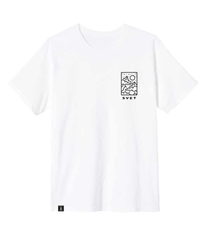 Футболка SVET "Вершины" (белый)