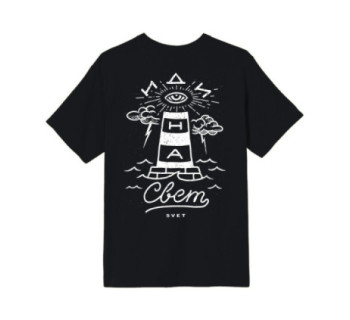 Футболка SVET "Свет" (черный)