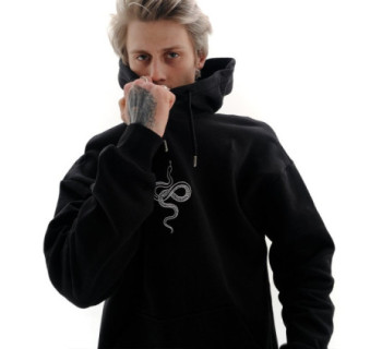 Худи MEDOOZA "Snake" (черный)