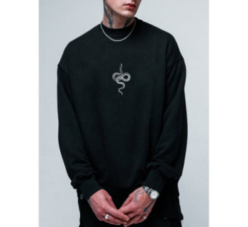 Свитшот MEDOOZA "Snake" (черный)