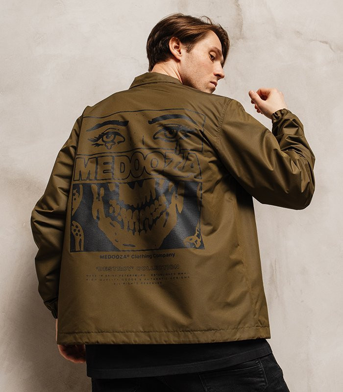 Коуч MEDOOZA "Face" (хаки)