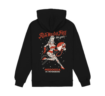 Худи MEDOOZA "Hobbyhorsing" (чёрный)