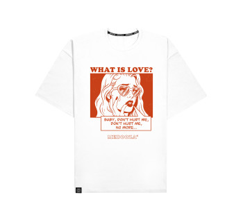 Футболка MEDOOZA "What is Love" (белый)