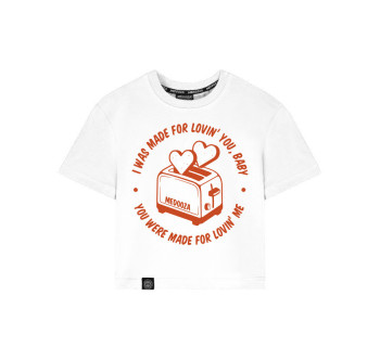 Футболка MEDOOZA "Toaster" (W) (белый)