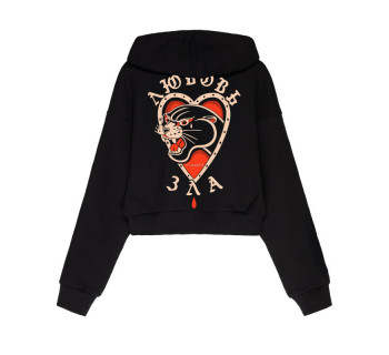 Худи MEDOOZA "Любовь зла II" (W) (черный)