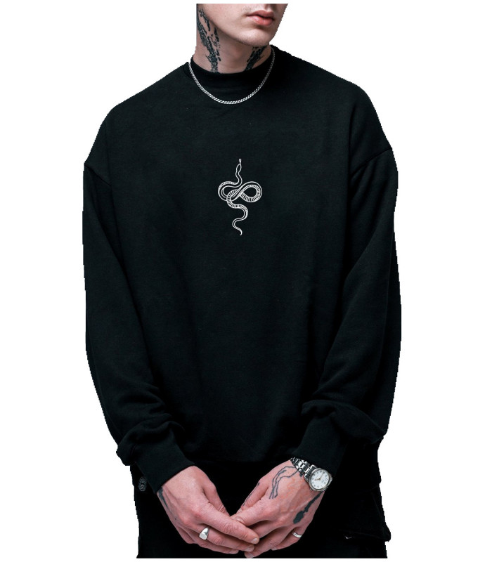 Свитшот MEDOOZA "Snake" (черный)
