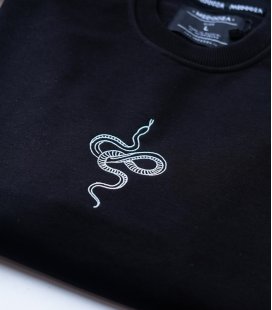 Свитшот MEDOOZA "Snake" (черный)