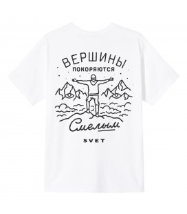 Футболка SVET "Вершины" (белый)