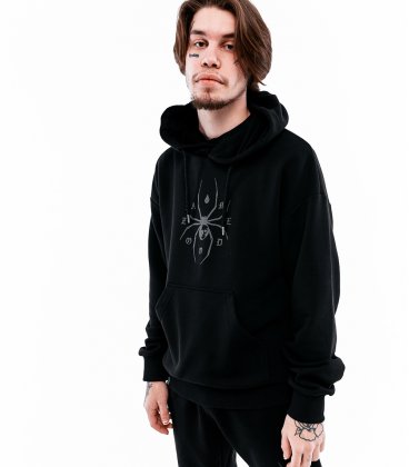 Худи MEDOOZA "Spider" (черный)
