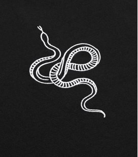 Футболка MEDOOZA "Snake" (черный)