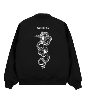 Бомбер MEDOOZA "Katana" (черный)