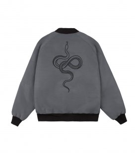 Бомбер MEDOOZA "Snake" (графит)