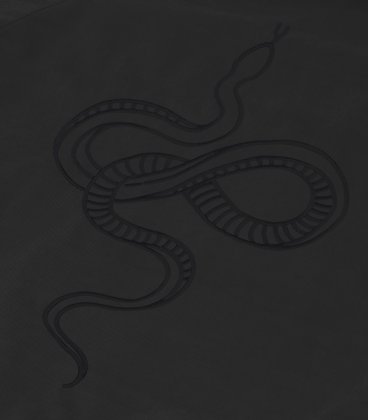 Бомбер MEDOOZA "Snake" (черный)