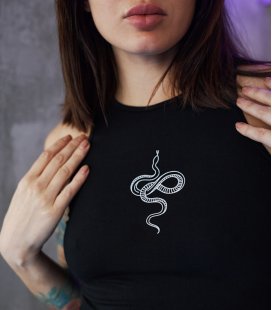Майка MEDOOZA "Snake" (W) (черный)