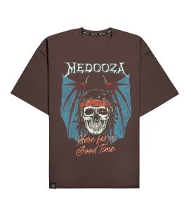 Футболка MEDOOZA "Thrasher" (шоколад)