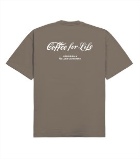 Футболка MEDOOZA x Welder C. ‘Coffee for Life’ (капучино) NCL23