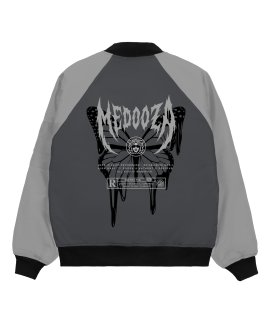 Бомбер MEDOOZA "Metal Butterfly" (серый)
