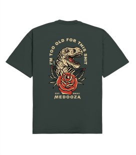 Футболка MEDOOZA "Dinosaur" (еловый)