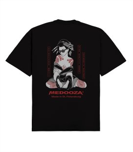 Футболка MEDOOZA "Geisha II" (черный)
