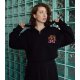 Свитшот Half-zip MEDOOZA «Tiger College» (W) (черный)