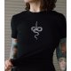 Футболка MEDOOZA "Snake" (W) (черный)