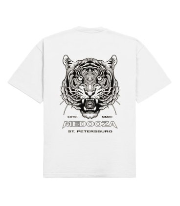 Футболка MEDOOZA "Tiger Head" (белый)