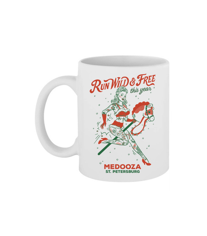 Кружка MEDOOZA "Hobbyhorsing" (белый)