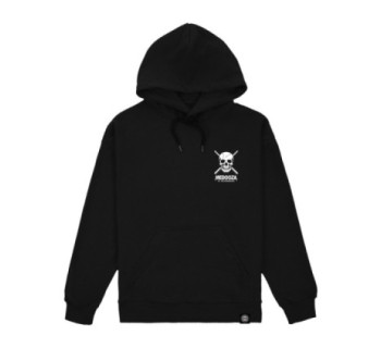 Худи MEDOOZA "Drummer to the Bone" (чёрный)