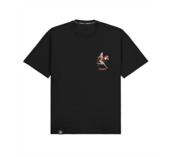 Футболка boxy MEDOOZA "Hobbyhorsing" (черный)