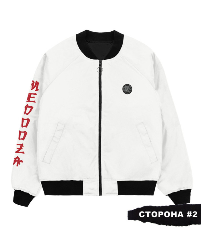 Бомбер MEDOOZA 2-сторон. "Neon Dragon // Godzilla"