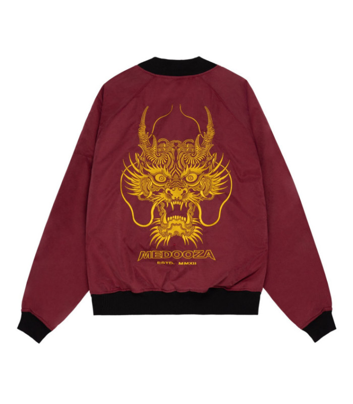 Бомбер MEDOOZA 2-сторон. "Dragon Head / Bushido"