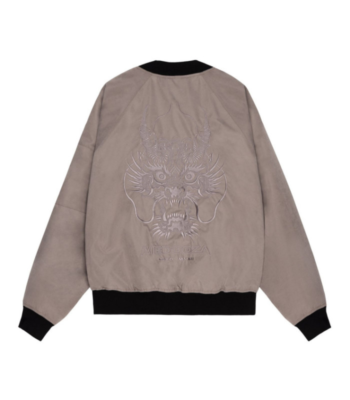 Бомбер MEDOOZA "Dragon Head" (капучино)