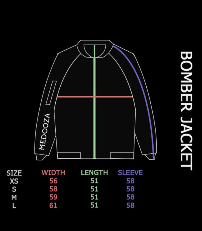 Бомбер MEDOOZA "Geisha II" (W) (бежевый)