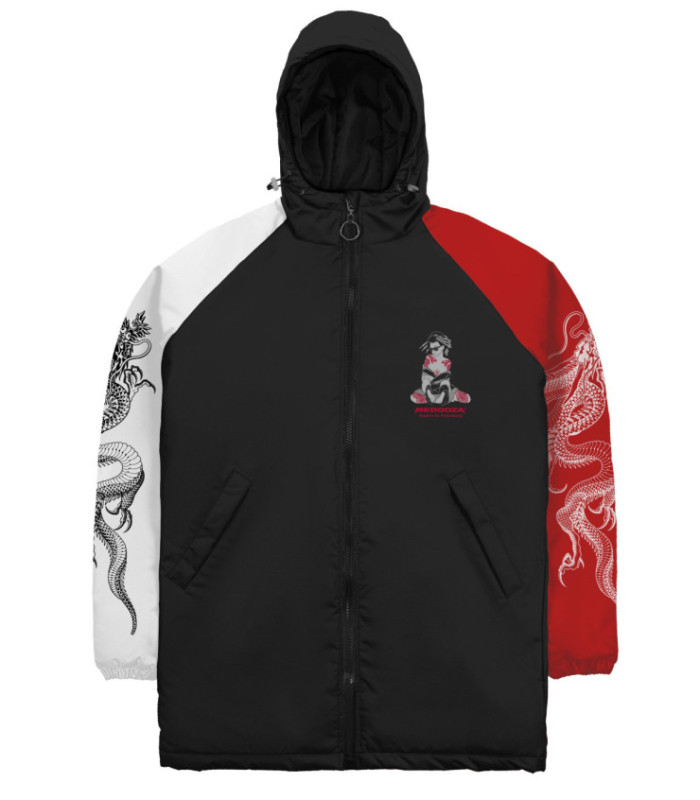 Куртка Storm W MEDOOZA "Japaniac IV" (черно-красно-белый)