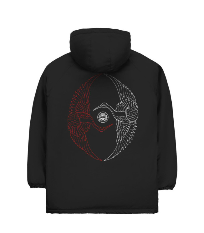 Куртка Storm W MEDOOZA "Crane Twins" (черный)