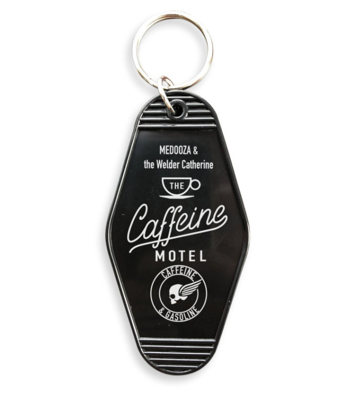 Брелок MEDOOZA "Motel Key" (чёрный)