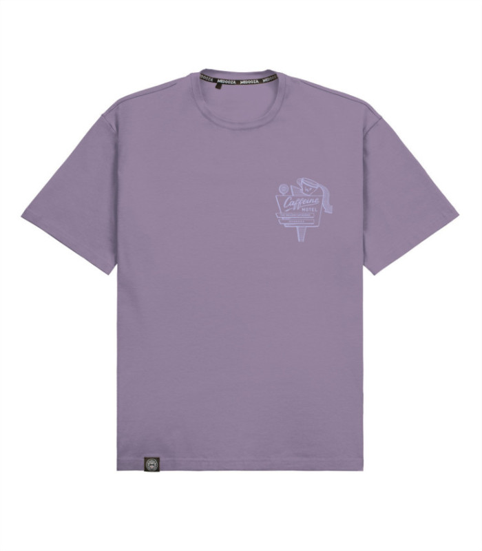 Футболка MEDOOZA "Caffeine Motel" (сирень)