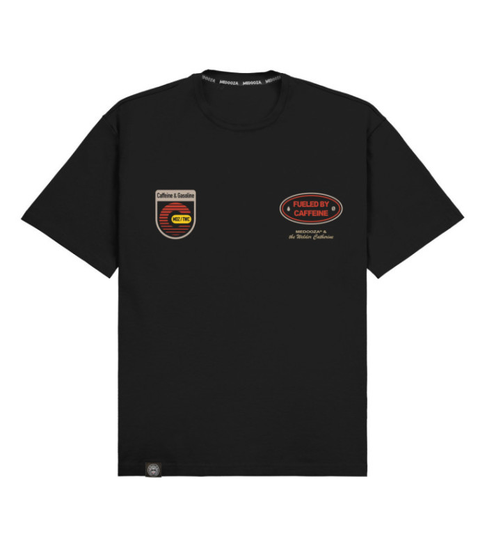 Футболка MEDOOZA "Fueled by Coffee" (чёрный)