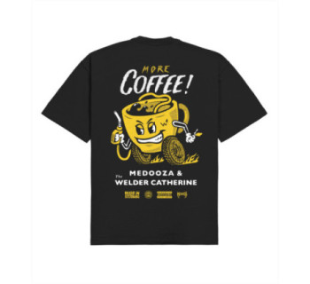 Футболка MEDOOZA "More Coffee" (чёрный)