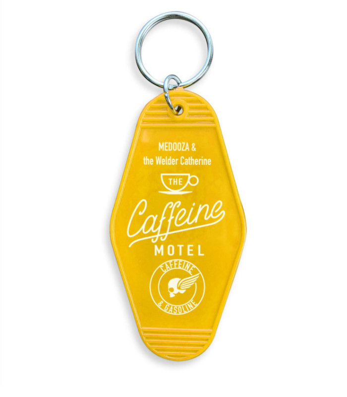 Брелок MEDOOZA "Motel Key" (жёлтый)