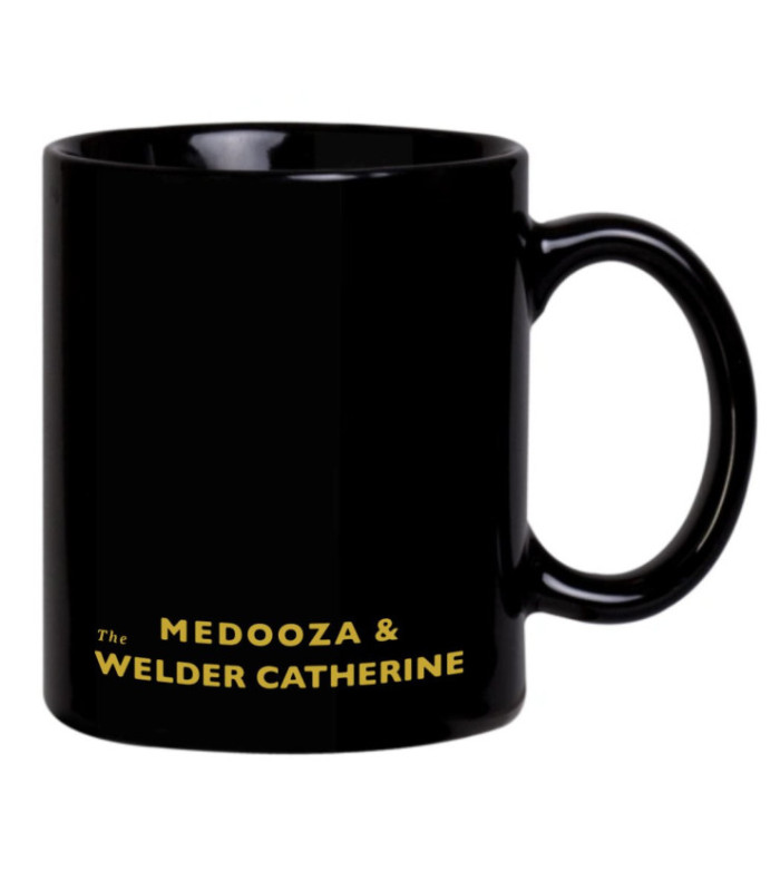 Кружка MEDOOZA "Caffeine & Gasoline" (чёрный)