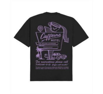 Футболка MEDOOZA "Caffeine Motel" (чёрный)