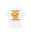 Футболка MEDOOZA "Fueled by Coffee" (белый)