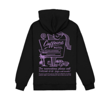 Худи MEDOOZA "Caffeine Motel" (чёрный)