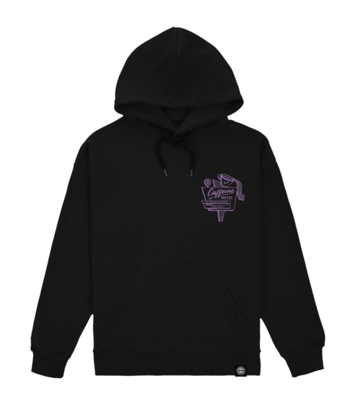 Худи MEDOOZA "Caffeine Motel" (чёрный)
