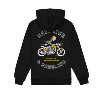 Худи MEDOOZA "Caffeine & Gasoline" (чёрный)