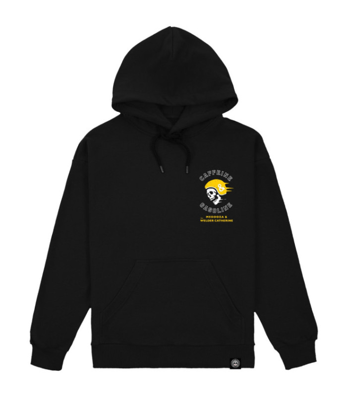 Худи MEDOOZA "Caffeine & Gasoline" (чёрный)