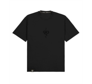 Футболка boxy MEDOOZA "Snake" (черный)