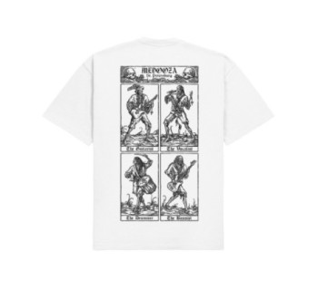 Футболка boxy MEDOOZA "Rock Band" (белый)