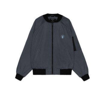 Бомбер летний MEDOOZA "Horns" (графит)